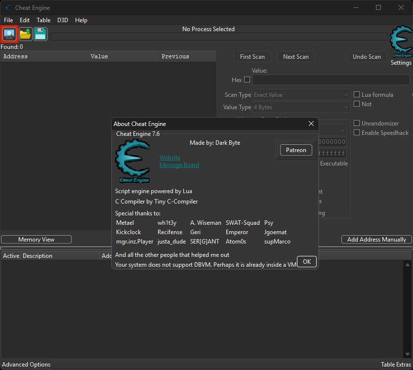 Cheat Engine